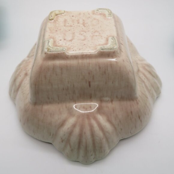 Vintage Ceramic Serving Bowl Nesting Trays CAL USA L40 485 CA Pottery Chip & Dip - Picture 5 of 16